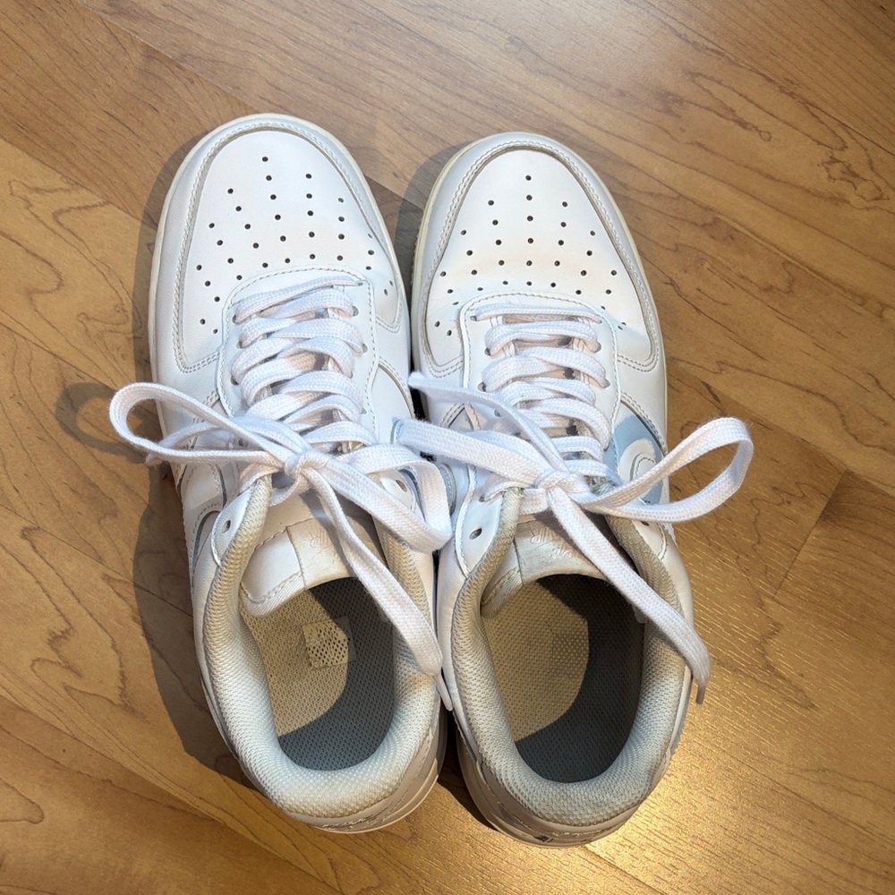 Nike White Air Force 1 Athletic Shoes